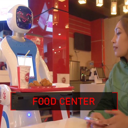 FOOD CENTER ROBOTS